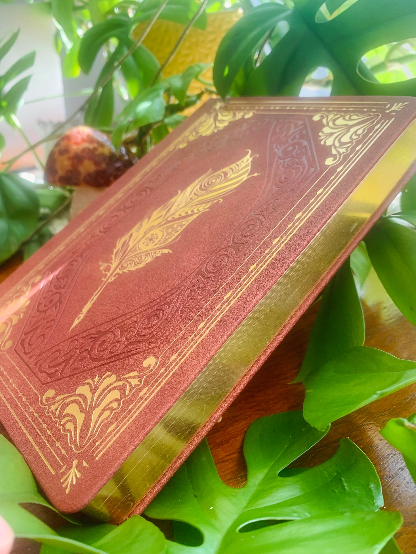 GOLD LEAFED JOURNALS - Hardcover