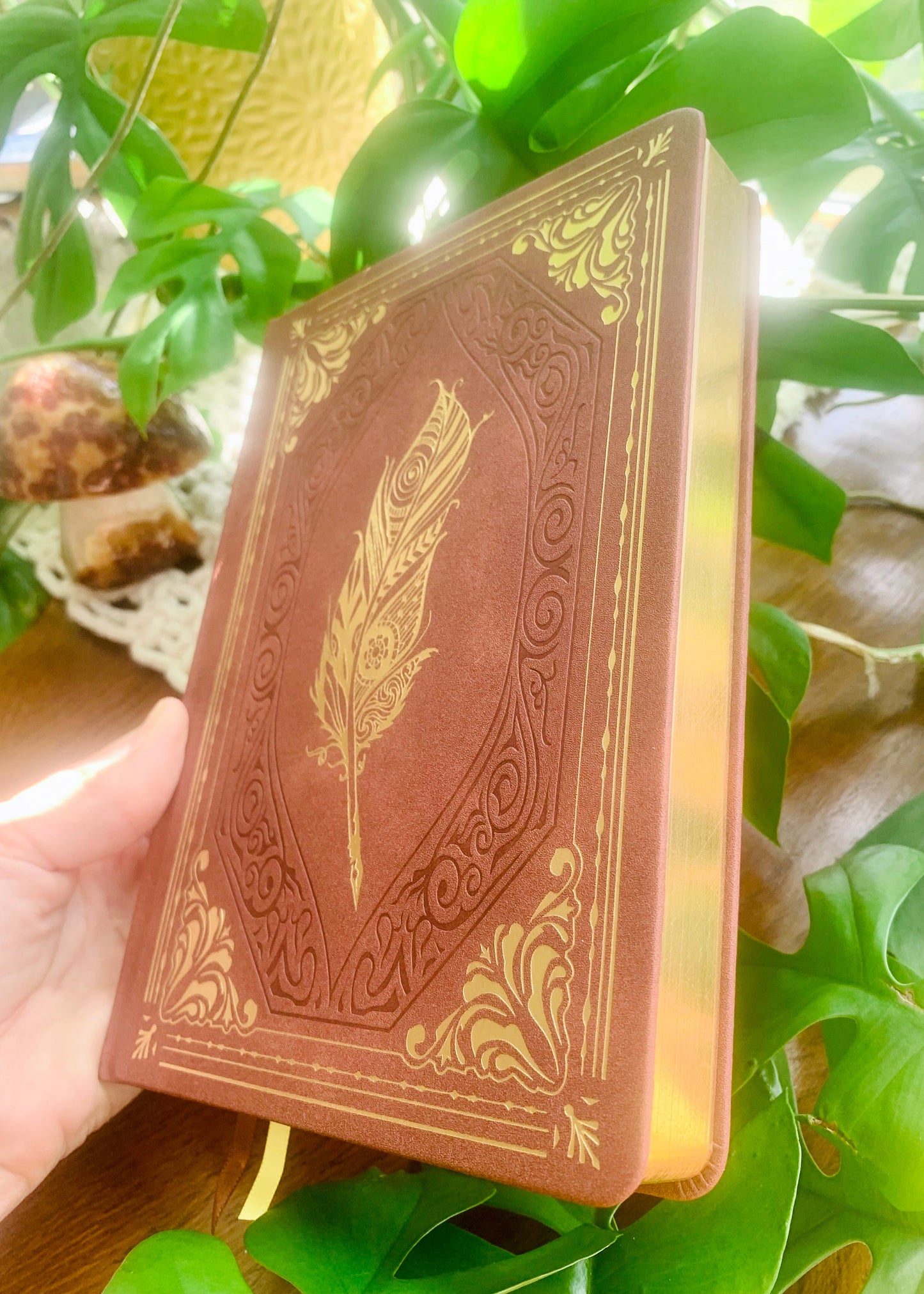 GOLD LEAFED JOURNALS - Hardcover