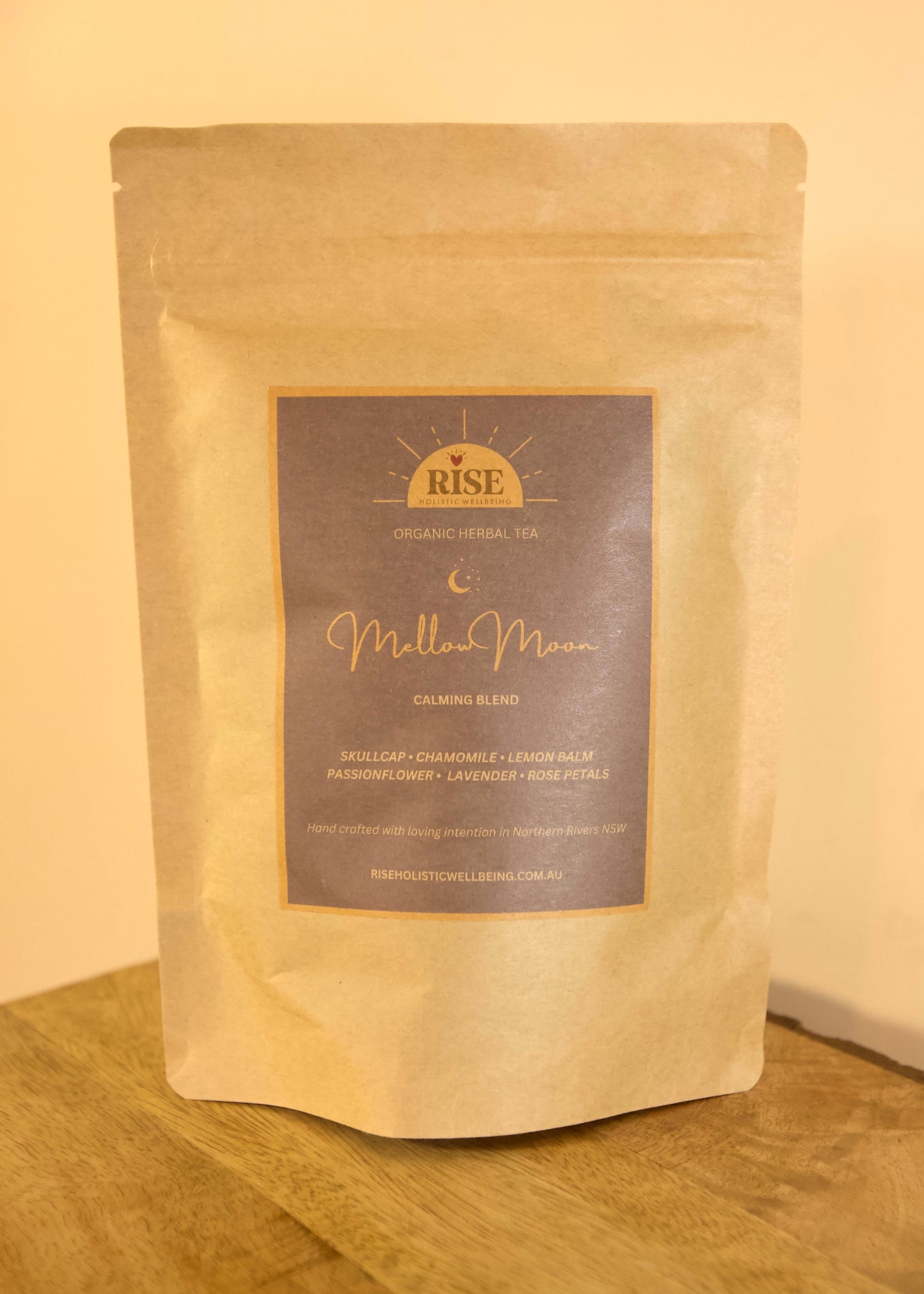 ‘MELLOW MOON’ - Organic Herbal Tea Blend | Calm