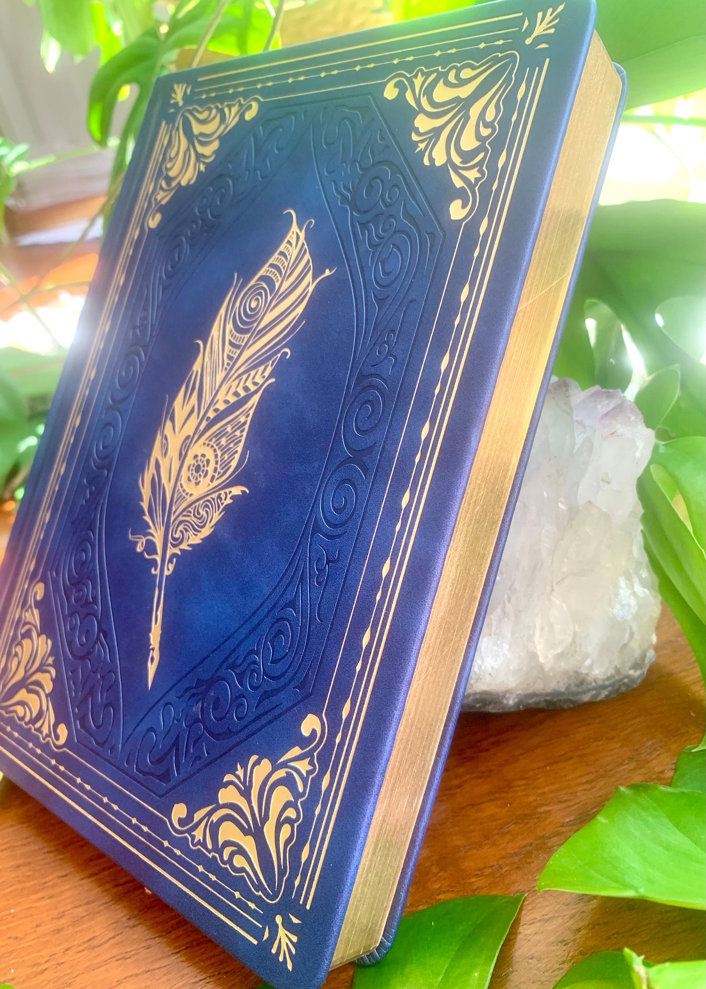 GOLD LEAFED JOURNALS - Hardcover