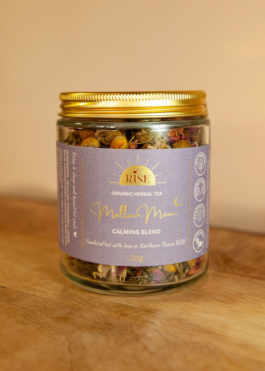 ‘MELLOW MOON’ - Organic Herbal Tea Blend | Calm