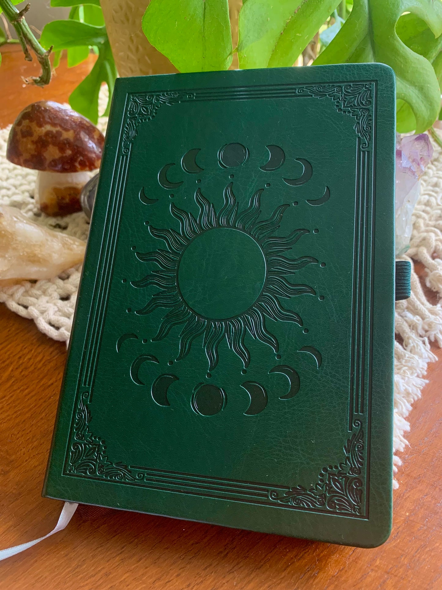 HARDCOVER JOURNAL - Sun & Moon design