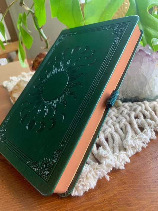 HARDCOVER JOURNAL - Sun & Moon design