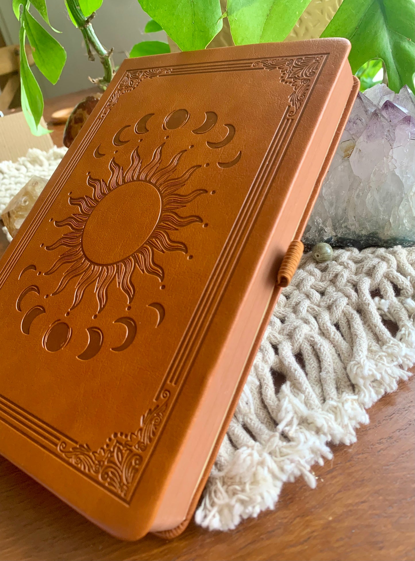 HARDCOVER JOURNAL - Sun & Moon design