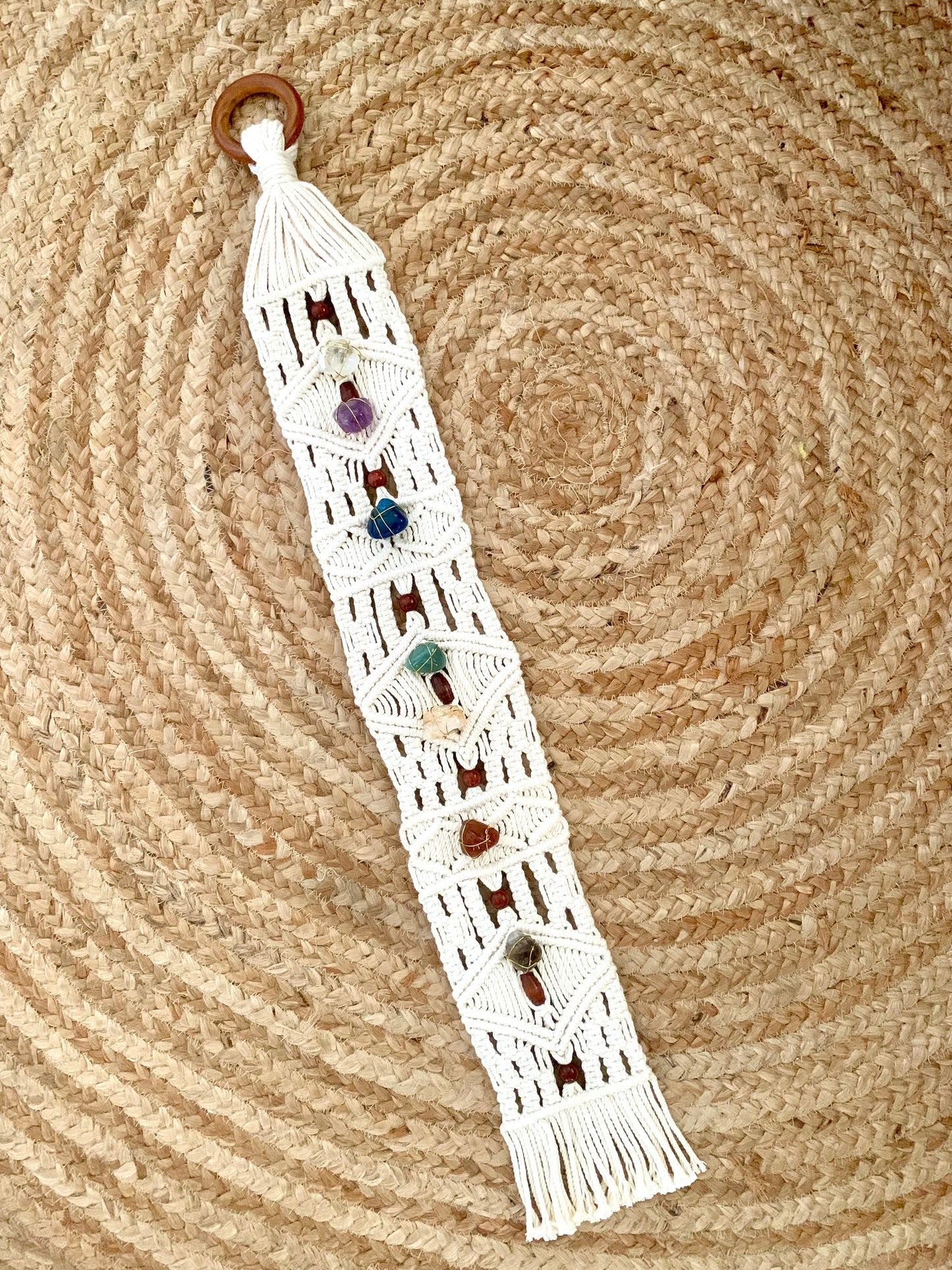 Macrame Chakra Wallhanging