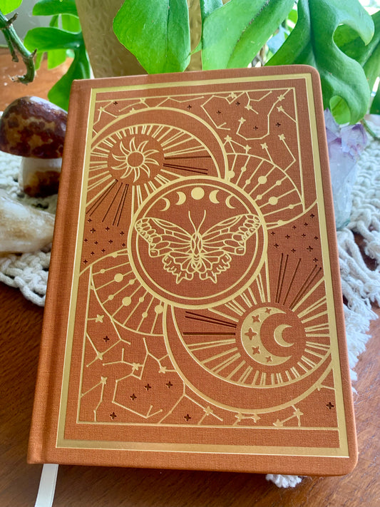 HARDCOVER GOLD LEAF JOURNALS