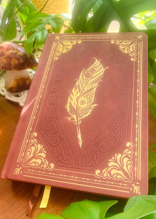 GOLD LEAFED JOURNALS - Hardcover