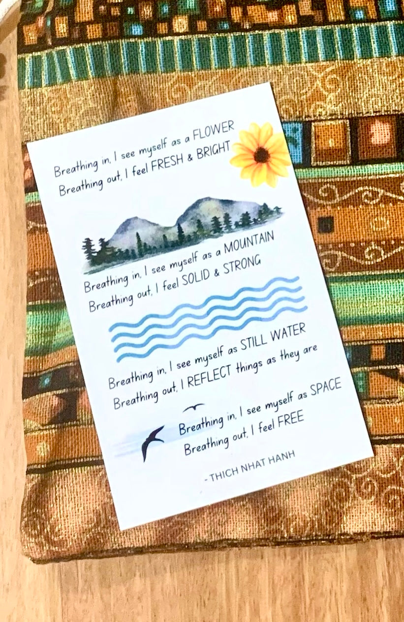 Meditation Set - hand painted stones