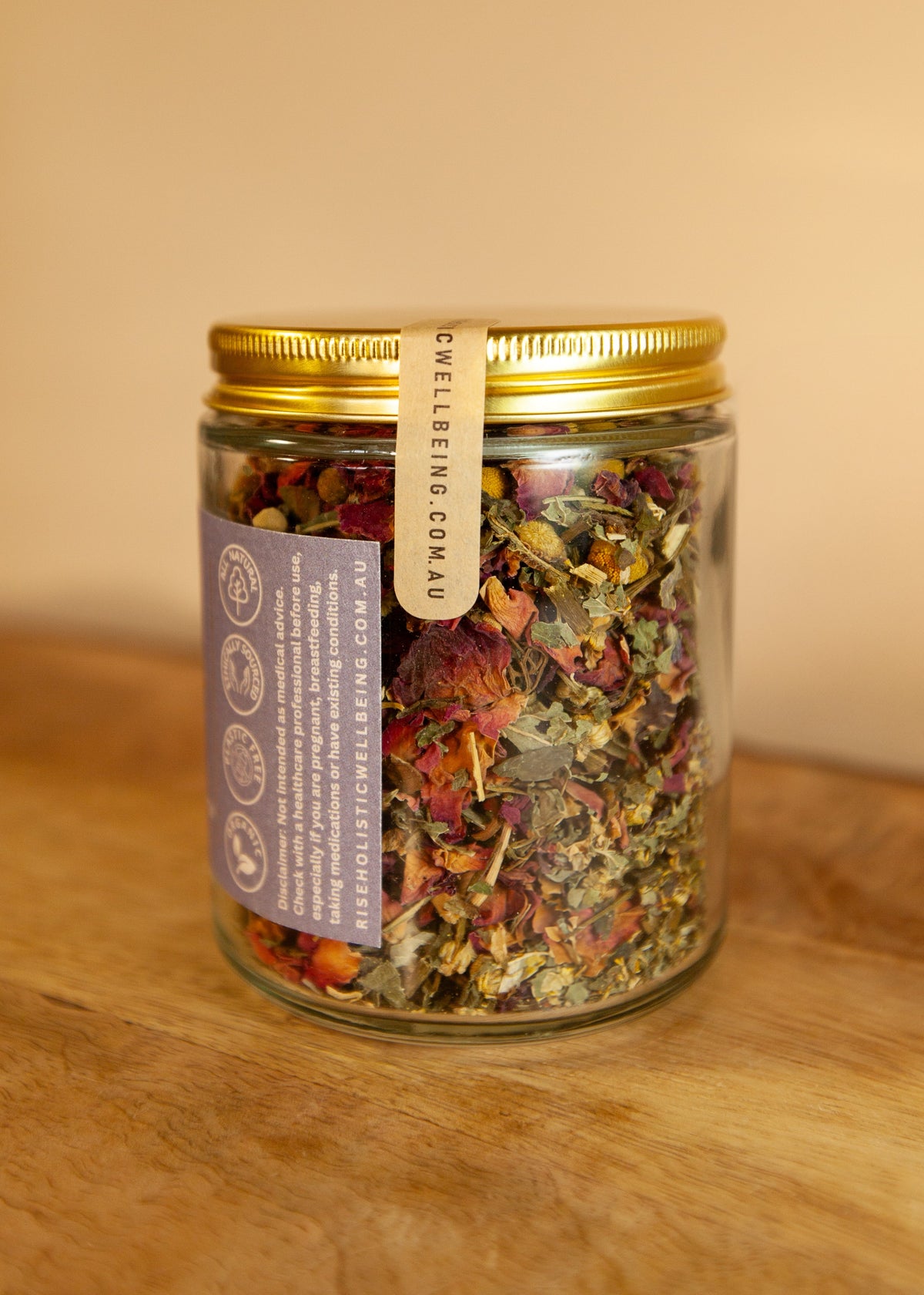 Mello Tea ‘MELLOW MOON’ - Organic Herbal Tea Blend | Calm – RISE Holistic Wellbeing